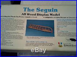 The Seguin Wooden Ship #957 Model Midwest Products Boat