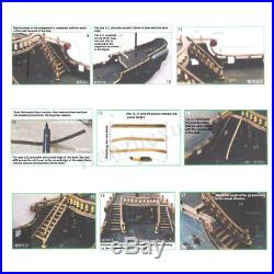 The black Pearl Model Wooden Ship Boat Kits Set DIY Revell 150 Collection Gifts