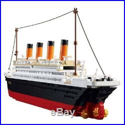 Titanic Building Blocks Lego Ship Model Set The Kit For Kids Adult Large Toy 3D