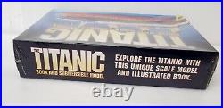 Titanic Submersible Model & Book Hughes Santini Break Apart & Sinks Sealed New