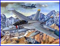 Trumpeter 1/32 F/A18F Super Hornet Fighter Model Kit FREE Shipping