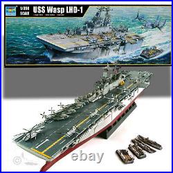 Trumpeter 1/350 Uss Wasp Lhd-1 Amphibious Assault Ship Model Kit 05611