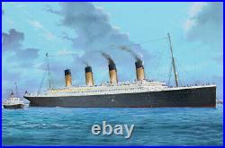 Trumpeter RMS Titanic with LED lighting 1200 scale plastic ship model kit 3719