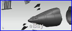 Type 212 1/72 submarine U-Boot-Klasse 212 A 3D print 735mm RC model ship kit
