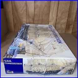 U. S. S. Constitution HIGHLY DETAILED VINTAGE HUGE 196 SCALE Revell #85-0398