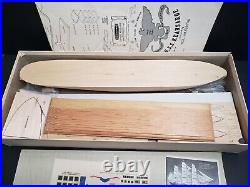 U. S. S. Kearsarge Civil War Fighting Ship Wood Model SCIENTIFIC, KIT 166