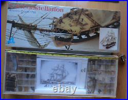 US Constellation Frigate 1789 185 Artesania Latina 20700 wooden ship model kit