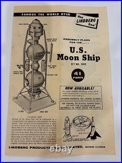 US Moon Ship model kit by Lindberg