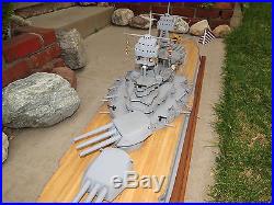 USS Arizona Pennsylvania-class Battleship Wooden Ship Model