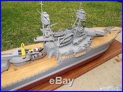 USS Arizona Pennsylvania-class Battleship Wooden Ship Model
