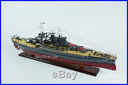 USS Arizona Pennsylvania-class Battleship Wooden Ship Model Scale 1200