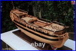 USS Bonhomme Richard Pear version with mast and 3 lifeboat L58 Model Ship Kit