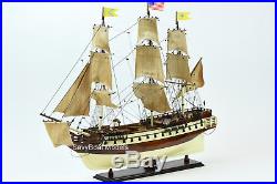 USS Bonhomme Richard Tall Ship Handmade Wooden Ship Model 35
