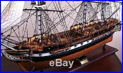 USS CONSTELLATION 50 wood model ship large scaled American sailing boat