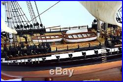 USS CONSTITUTION High Quality 36 Handcrafted Wooden Tall Ship Model