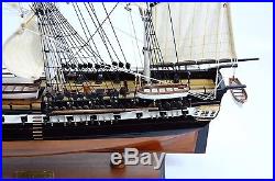 USS CONSTITUTION High Quality 36 Handcrafted Wooden Tall Ship Model