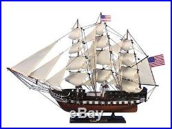 USS Constitution 24 Old Ironsides Replica Wood Boat Model Ship