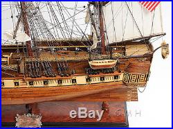 USS Constitution 38 Collectible Boat Old Ironsides Tall Ship Wooden Model New