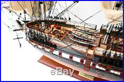 USS Constitution Tall Ship Full Assembled 40 Wooden Model Ship