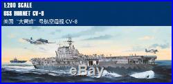 USS HORNET CV-8 1/200 ship Trumpeter model kit 62001