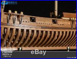 USS Hannah full rib model ship kit Scale 1/48 25.3 wood model ship kit