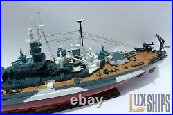 USS North Carolina Battleship (BB-55) Model Ship