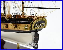 USS Rattlesnake Tall Ship Model 28 Handcrafted Wooden Museum Quality
