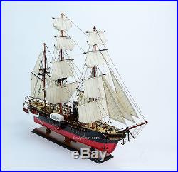 USS Susquehanna Sidewheel Steam Frigate Sailing Ship 38 Handmade Wooden Model