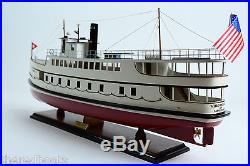 VIRGINIA V Steamship 30 Handcrafted Wooden Ship Model NEW