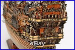 Vasa 1628 Wasa Swedish Tall Ship Assembled 38 Built Wooden Model Boat New