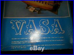 Vasa Igra Model Ship Kit Sweden Wood Build Opened Box Wear 2 Box Contents Unused