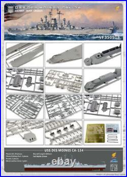 Very Fire VF350918 US Heavy Cruiser Des Moines 1/350 Scale Plastic Model Kit