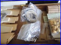 Very Rare Panart Hms Victory Bow Section Wooden Ship Kit