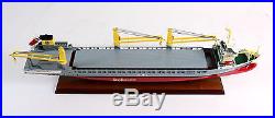 Vessel Wiebke General Cargo Ship Handmade Wooden Ship Model 30