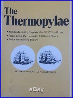 Vintage 1974 Revell Thermopylae Clipper Ship 1/96 scale H390-1200 Complete Kit
