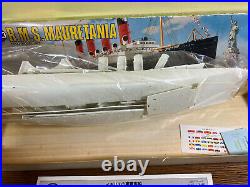 Vintage 1980 Airfix R. M. S. Mauretania Ship Boat Model Kit 1/600 New Unbuilt