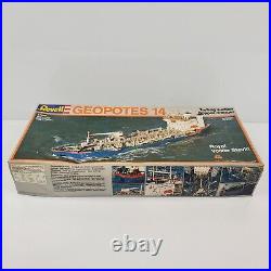 Vintage 1985 Revell Geopotes 14 Ship Boat Model Kit 1/300 5222 HTF