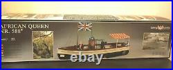 Vintage African Queen boat ship large model kit Rare in Box MIB