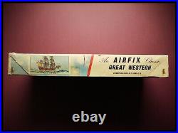 Vintage AirFix Great Western 1180 Model Kit Red-Stripe Box