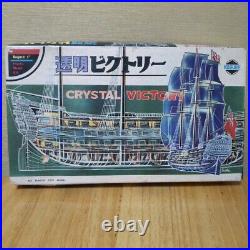 Vintage Kogure Mokei Crystal Victory Ship Plastic Model Unassembled 1960s