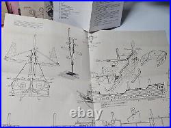 Vintage La Pomone Wood Ship Model Kit French Frigate 1690 Scale 170 STEINGRABER