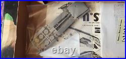 Vintage Lindberg Military Model Kits Lot 1990 Torpedo Boat Landing Craft LSU WW2