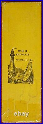 Vintage Model Shipways Mayflower Solid Hull Kit w Fittings 1956 Rare