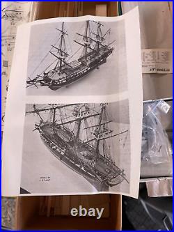 Vintage Model Shipways U. S. Navy Frigate ESSEX 1799 Large Scale MIB
