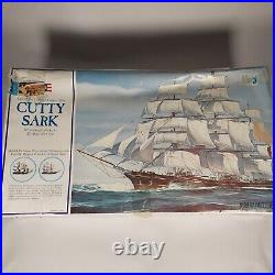 Vintage Revell 196 Scale Cutty Sark Model Kit from 1974 NIOB Made in USA