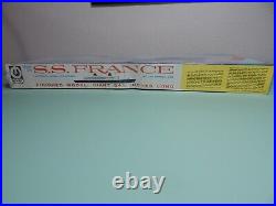 Vintage SS France Oceanliner Ship Model Kit NOS Sealed