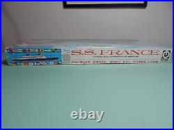 Vintage SS France Oceanliner Ship Model Kit NOS Sealed