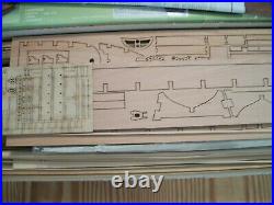 Vintage Sergal Thermopylae English Clipper 1868 Model Ship Kit 1/14