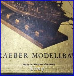 Vintage Slaver Agilis Clipper 1840 160 Scale Wooden Ship Model Kit Steingraeber