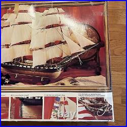 Vintage USS Constitution Ship Model Kit Revell Never Assembled H-391 in Box